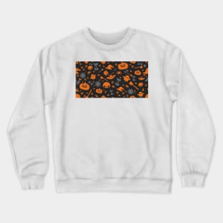 Happy Halloween Face Gift Crewneck Sweatshirt